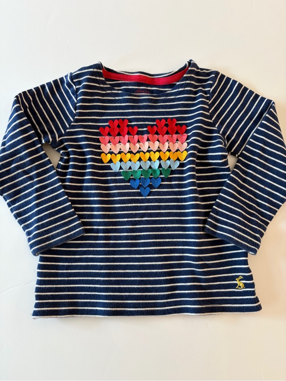 Joules Harbour Luxe Long Sleeve Stripe T-Shirt